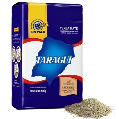 Yerba Mate Taragui Despalada SIN PALO Pure Leaf