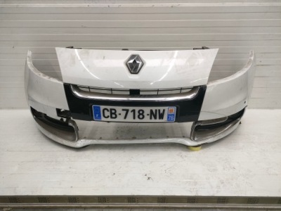 Renault scenic 3 рестайлинг  бампер перед передний pdc led фото №1