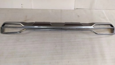 Накладка спойлер задняя kia sorento iv lift фото №1