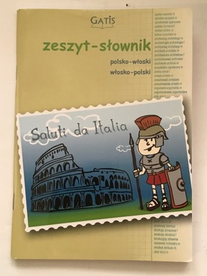 Zeszyt-słownik A5/60K kratka pol-włoski włosko-polski
