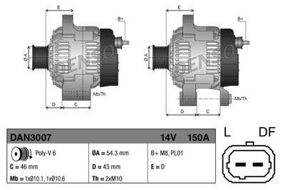 ALTERNADOR CITROEN PEUGEOT  