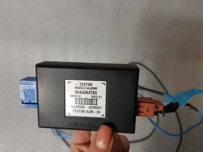 Блок управления сигнализация citroen c5 i 9644364780 фото №1