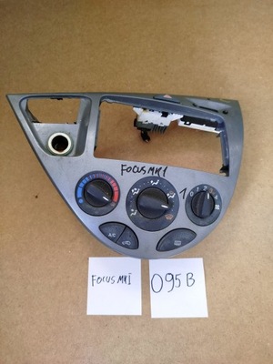 Панель керування вентиляція кондиціонера рамка прикурювач ford focus mk1 фото №1