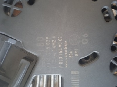Генератор mercedes w204 2.2 cdi 08r a0131549002 фото №1