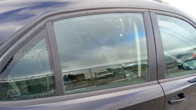 Скло двері правий задній saab 93 2 рестайлінг  07r седан фото №1