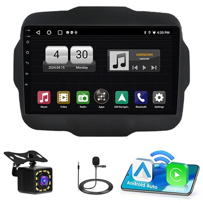 RADIO NAVIGATION GPS JEEP RENEGADE 2014+ ANDROID 2GB 64GB  