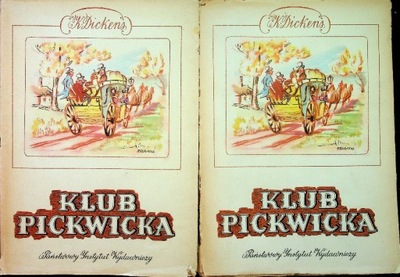 Klub Pickwicka 2 tomy 1947 r