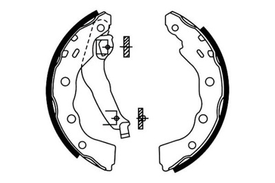 AP КОЛОДКИ ГАЛЬМІВНІ AP MR249797 MR249796 MR249798