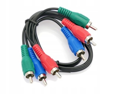 Kabel Component RGB 3xRCA (Cinch) 10 m EASY-TOUCH