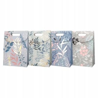 TORBA PREZENTOWA 26X32CM Z RZEPEM GAŁĄZKI 0071-0604