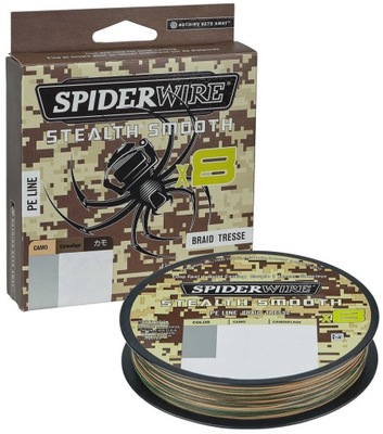 SPIDERWIRE STEALTH SMOOTH 8 CAMO 0,13 mm 150m