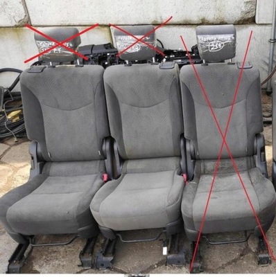 Сидіння заднє сидіння 2 ряд toyota prius plus фото №1