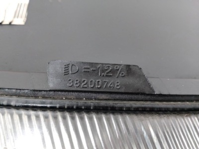 Renault master ii фара правий carello 97-03 38200748 фото №1