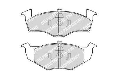 Delphi гальмівні колодки гальмівні seat cordoba cordoba vario фото №1