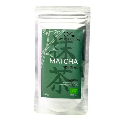 Herbata Zielona Matcha Special Japońska Bio 100g - My Pura Vida