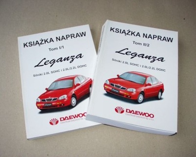 DAEWOO LEGANZA LIBRO REPARACIÓN (SILNIKI 2.0 I 2.2)  