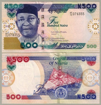 Nigeria 500 Naira 2020 P-30t UNC