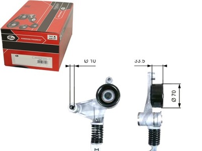 Натяжитель ремень многоручейковый toyota camry previa фото №1