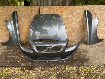 Volvo v50 капот крила бампер перед фото №1