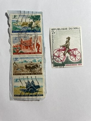 Znaczki Mali lata 60