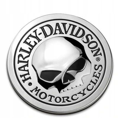 EMBLEMA ŽENKLELIS LOGO HARLEY DAVIDSON LOGO 3-JŲ DURŲ 