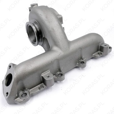 KOLEKTOR, HIERRO COLADO DE TURBINA OPEL 1.9L 120 KM 755042-0003 55205179 55193105  