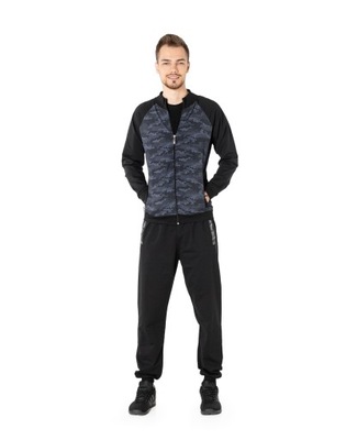 Komplet Dresowy Męski Bluza Spodnie Dres KB01-3 XL