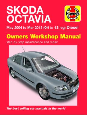 SKODA OCTAVIA DIESEL (2004-2012) BUDOWA I REPARACIÓN  