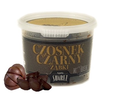 CZARNY CZOSNEK ZĄBKI Odporność 65 g Suarez Familia