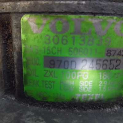 Компрессор кондиционера volvo v70 30613839 фото №1