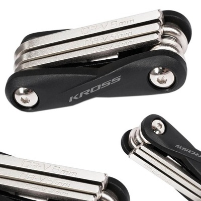 KLUCZ WIELOFUNKCYJNY KROSS SMART 6 CZARNY