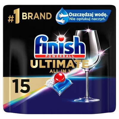 FINISH Kapsułki Ultimate All-in-1 15 Regularne sztuk