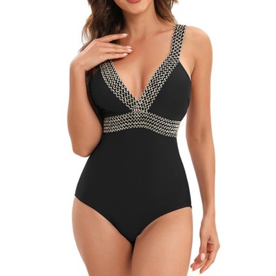 JEDNOCZĘŚCIOWY KOSTIUM STRÓJ KĄPIELOWY DAMSKI WYSZCZUPLAJĄCY PUSH UP XL