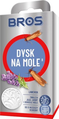 BROS dysk na mole odzieżowe lawenda 1 szt