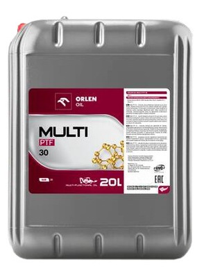 Orlen MULTI PTF 30 Olej przekładniowo hydrauliczny 20l