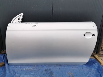 Двері передні ліва перед vw eos 1q0 сріблястий фото №1