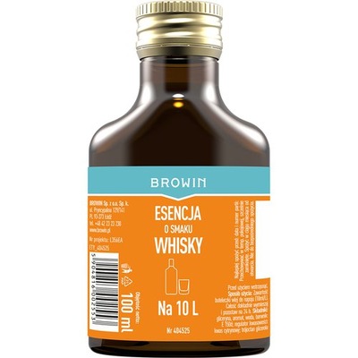 ZAPRAWKA Esencja o smaku Whisky Browin 100ml - 10L