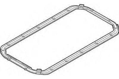 Elring прокладка картера масляный ford transit trans фото №1