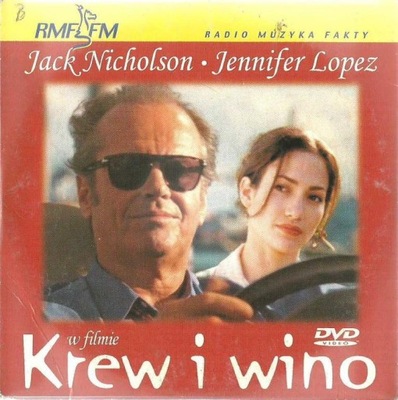 Krew i wino / J.Lopez J.Nicholson DVD NOWY