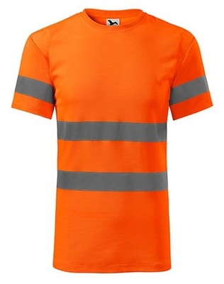 Koszulka ostrzegawcza RIMECK HV Protect 1V9 pomarańczowa fluo L