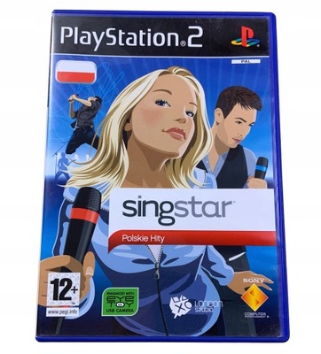 SINGSTAR POLSKIE HITY komplet płyta BDB+ PL PS2