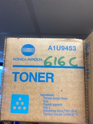 Toner Konica TN616C cyan A1U9453 oryginał
