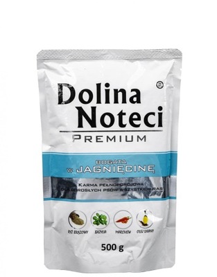 Karma DOLINA NOTECI Premium Jagnięcina (0,50 kg )