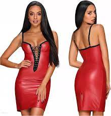 OBSESSIVE sukienka REDELLA dress czerwona L/XL NA PREZENT