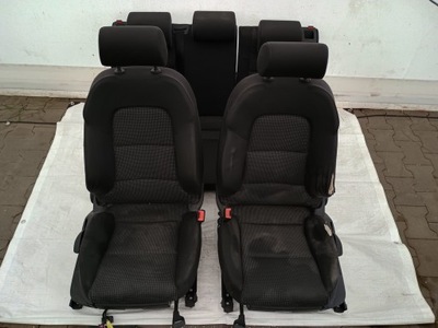 Сидіння sport заднє сидіння audi a3 8p sportback матеріал підігрів фото №1