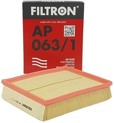 FILTRON FILTRO AIRE AP063/1 AUDI VW AP 063/1  