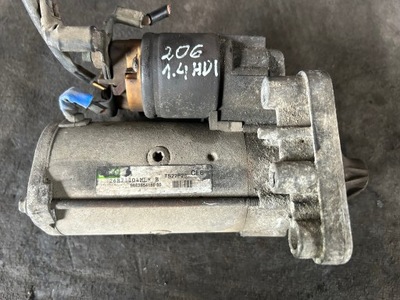 Peugeot 206 1.4 hdi стартер фото №1