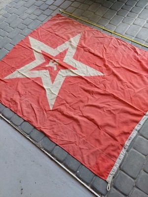 Bandera dziobowa CCCP marynarka wojenna