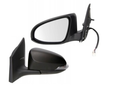 Зеркало toyota auris e18 , 2013-2019 ele, левая фото №1