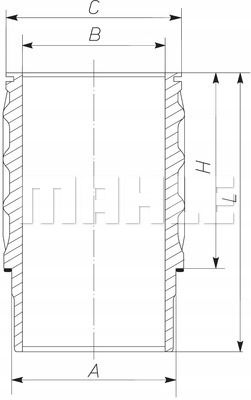 CYLINDROWA MAHLE 061 WN 17 01 САЙЛЕНТБЛОК